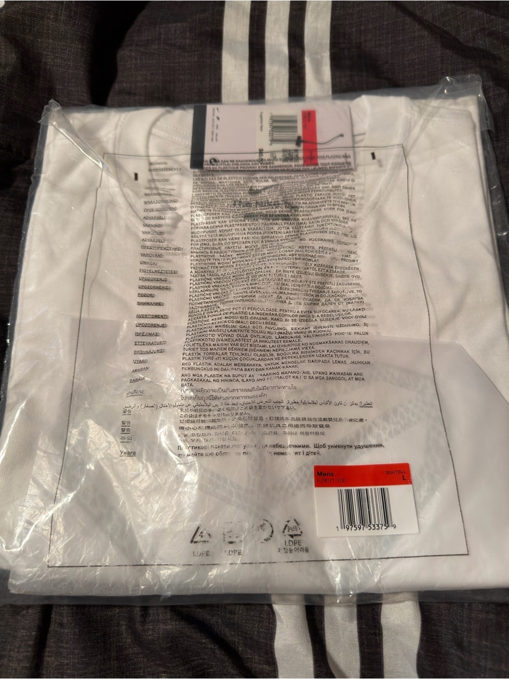 Nike Men’s Kobe White Short Sleeve Athletic Tee